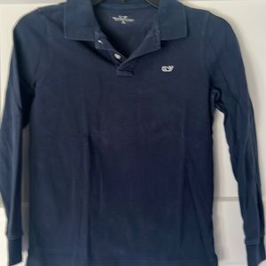 Vineyard vine boys navy polo